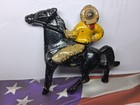Grey Iron Early Mounted Cowboy