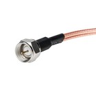 Rg6 F-type Coax Splitter 3 Way 75 Ohm Tv Antenna Cable Signal Adapter