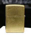 Zippo Windproof Brass Lighter   solid Brass  Printed On The Front Sk 2260d-4