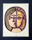Pablo Picasso Beautiful Vintage 1948 Ceramic Print  Framed   Buy It Now  