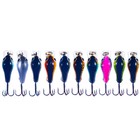 10pcs Lot Crankbait 2 5cm 1 7g Minnow Fishing Lure Hooks Swimbait Hard Bait Bass