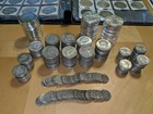 Estate Lot Silver Coins Old Collection Silver Bullion Us 90  Own A Part Of This