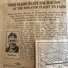 Antique 1925 1926 Charles Lindbergh   News Of The Day Scrapbook Newspaper Clips