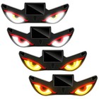 Solar Demon Eye Led Car Window Light wireless No Drill Solar And Usb Powered