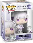 Funko Pop    Buddy  Re zero - Emilia With Puck  new Toy  Vinyl Figure  Collect