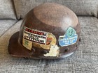 Vintage Pre 1970 s Ab American Bridge Company Hard Hat   Liner  Iron Worker