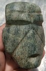 Mezcala Stone Head Figurine Burial Offering Mesoamericana Precolumbian