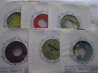 Lot Of 21vintage Vinyl Records 7 Inch 45 Rpm For Arts Crafts Party Decorations