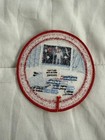 Gene Kranz Signed Mission Control Restoration Card   Nasa Houston Patch