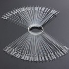 50 Nail Swatch Sticks     Fan Shape Color Display Tips For Gel Polish   Art Design