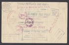 Tonga Sc 70-72 On 1940 Tin Can Canoe Mail Cover  Niuafo ou To Wellington  Cachet