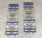 Rob White Zombie 2 Unused 1993 Concert Tour Tickets The Vatican  Houston Texas