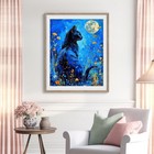 Phantasyart Cat Paint By Numbers Kit For Adults-paint 16x20in  Blue Moon 