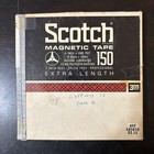 Lot Of 4 Scotch Brand - 7  Reel To Reel Tapes In Mismatched Boxes  Pre-owned 