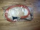 1970  Nos Vintage Stethoscope Funnel Double Tube Red