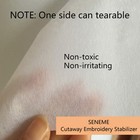 Cut Away Embroidery Stabilizer Backing  8 In X 50 Yd Roll   Stabilizer For Em   