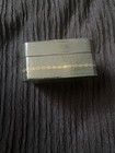 Vintage Russian Hand Painted Black Lacquer Trinket Box Signed Palekh Golden Hair