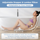 Ultra Soft Full Body Bath Pillow For Bathtub  Luxury Thick Tub Pillow