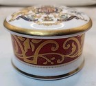 Royal Collection Trust God Save The Queen Coronation Trinket pillbox 22k Gold