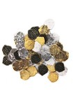 500 Gold   Silver Doubloon Toy Metal Pirate Coins