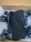 Sure Grip Boardwalk  plus  Black Suede Roller Skates Mens Size 10 Womens 11-11 5