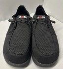 New Larnmern Work Steel Toe Slip On Black Shoes Lightweight Men   s Size 13 Safety