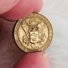 Vtg United States Department Of Commerce Screw Back Employee Service Lapel Pin