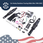 Motorcycle Rear Air Ride Suspension Set For Harley-davidson Touring Glide 94-23