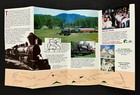 1980s Black Hills Central Railroad Train Rides South Dakota Vtg Travel Brochure