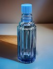 Lalique Je Reviens Worth Perfume Blue Bottle Skyscraper Vtg In Original Box