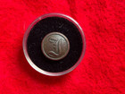 Dug Civil War Relic Confederate Script I Cuff Button   