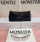 2026 Gentlemonster Sunglasses Bouquet - Futura 02 Silver Frame Gray Lenses