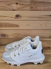 Size 3 5y Under Armour Harper 9 Jr Baseball Cleats White 3027453-100