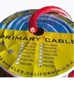 0-1 Gauge 100  Copper Ofc Red Power Ground Cable Wire 25 Feet Ft  Cut -no Spool