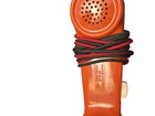 Vtg Orange Bell System Western Electric Rotary Lineman Phone Butt Set Parts Only