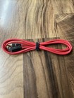Oem Genuine Beats By Dr Dre 3 5mm Aux Audio Headphone Cable Red New Never Used
