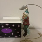Vintage Christopher Radko 1999-2000 Rare Alpine Santa  Ornament New With Tag box