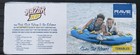 Rave Sports Inflatable 3 Person Rider Towable Boat Lake Water Tube Razor new 