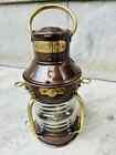 Bronze Antique Brass Lamp Anchor Nautical Maritime Ship Lantern Boat-lamp