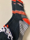 Denver Broncos Adult Socks- 1 Pair- Large - Brand New Free Shipping  e11 