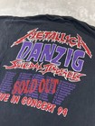 Vintage Metallica 1994 Summer Tour T-shirt Suicidal Tendencies Double Sided Larg