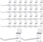 100pcs 4 Inch Slatwall Hooks  Slatwall Accessories Slat Wall Hooks  Display H   