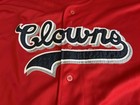 Vintage Negro League Baseball Jersey    clowns  Indianapolis Clowns  Nlbm Red 3xl
