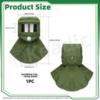 Sandblasting Hood Cap  Shawl Cap Sandblasting Mask Anti-dust wind Sand Blasti   