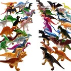 48 Piece Dinosaur Toys plastic Dinosaurs Toys For Kids 3-5 5-7 8-12 small Din   