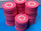 75         -paulson Clover      Casino Poker Chips             
