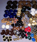 Great Lot  277  Vintage   Older  Plastic Materials  Buttons  All In Sets