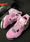 Jordan 4 Orchid Retro Mid Top Basketball Shoes Men s   Women s Shoes
