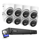 Annke 12mp 8ch Nvr 4k Ai Poe Security Ip Camera System Color Night Audio Record