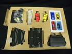 New Vtg Excite Thunder Road Racing Track Set 4 Car Bodies Battery Operated  7210